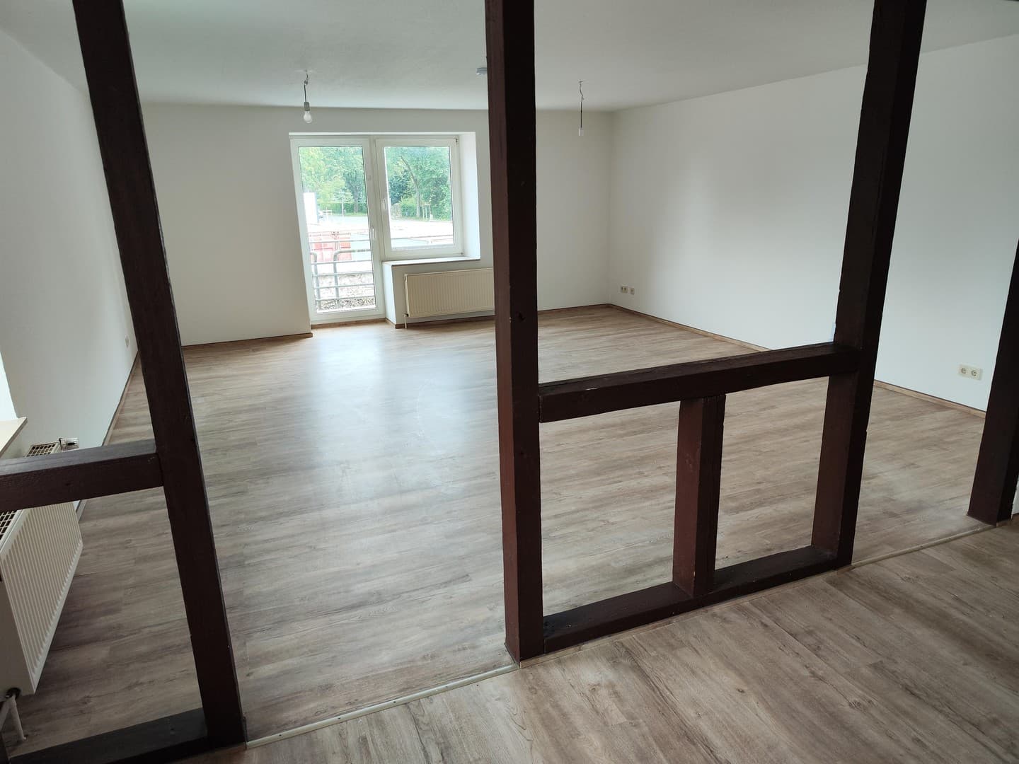 Ruhige großzügige 2 Zimmer Wohnung zentral in Lauenburg mit Balkon