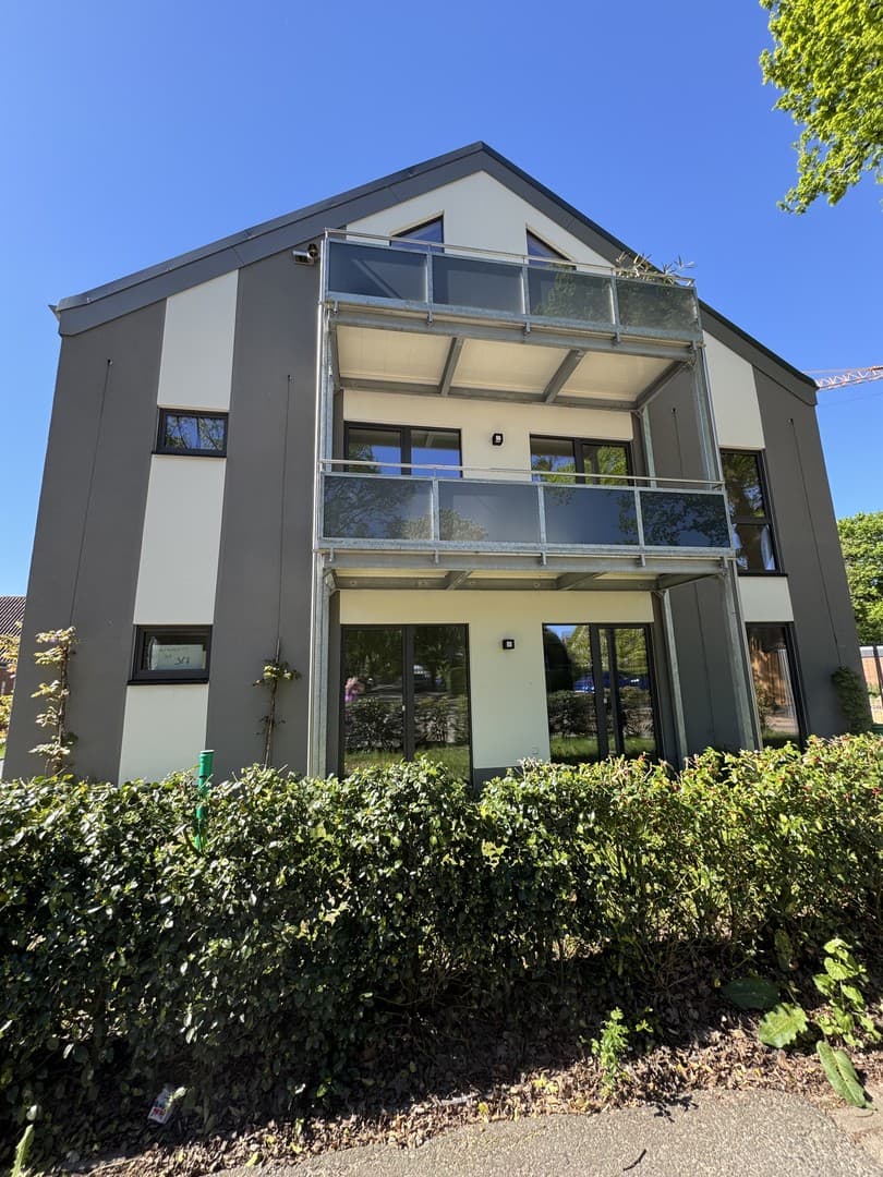 Stadtnah & naturnah: moderne, energieeffiziente 2-Zimmer-Neubauwohnung nahe Hamburg mit Smart Home