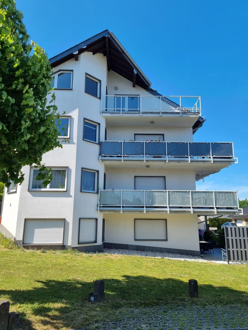 Attraktive 3 ZKB Wohnung mit Fernsicht