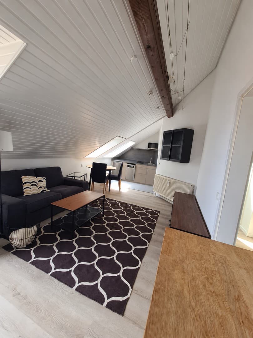 2024 kernsarnierte möblierte 53 qm Wohnung mit Balkon und Weitsicht