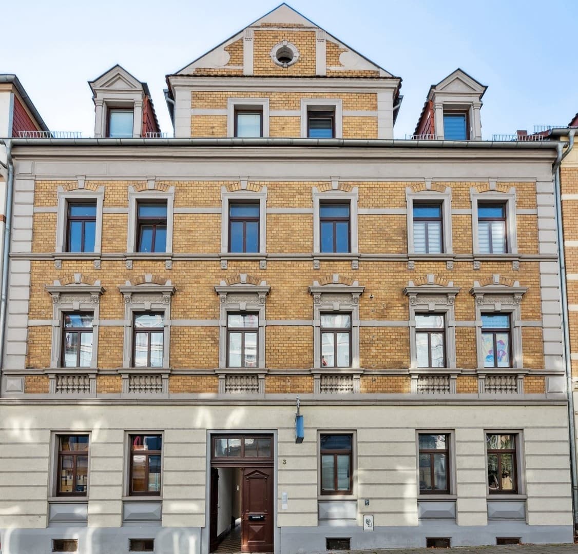 sorgenfreise renditestarkes und saniertes Mehrfamilienhaus in Meißen mit starker Rendite Faktor 15,3