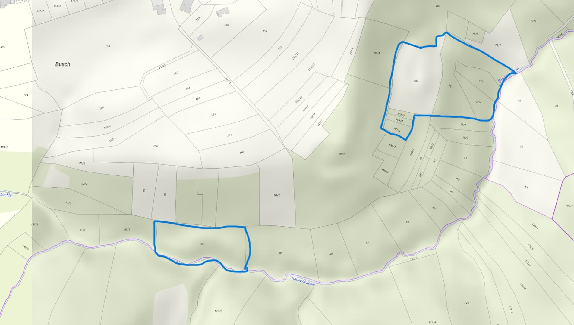 Wald 1,5 ha bei Wüstenrot