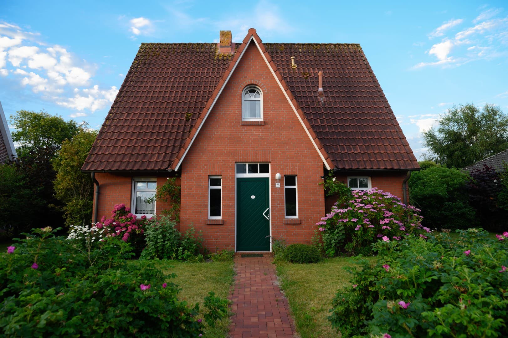 Ferienhaus auf großem Gartengrundstück
