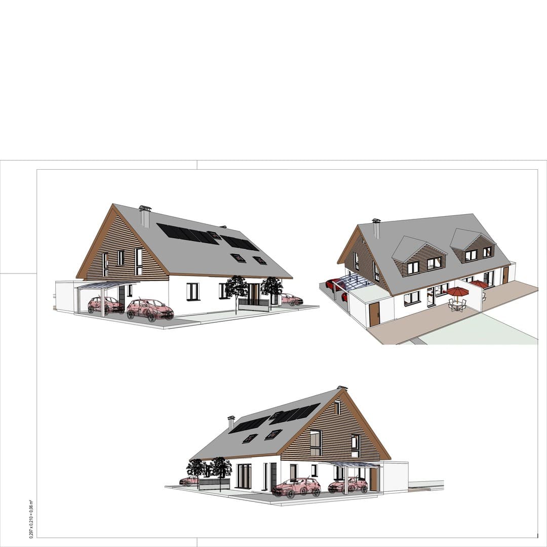 Top Dhh in Meerbusch, Wfl ca 200qm, Gs rd. 550qm, Kfw40, Wärmepumpe/Solaranl.