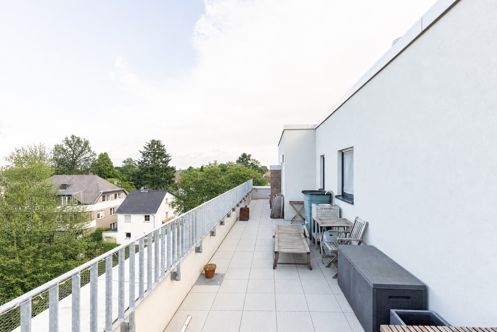 Neubau Penthouse XXL-Dachterrasse, EBK, Aufzug, Erneuerbare Energie