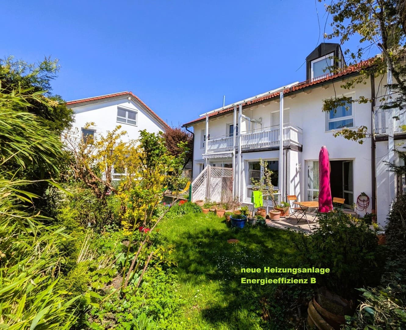 Beste Lage Pilsensee, großes gepflegtes RMH mit Dachstudio 141 m² Wfl., 2 Carports, Bj 1998