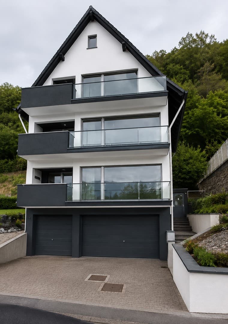 3-4 Zimmer Wohngen in Vallendar- neue Küche, 2 Bäder, Loggia, Garagen