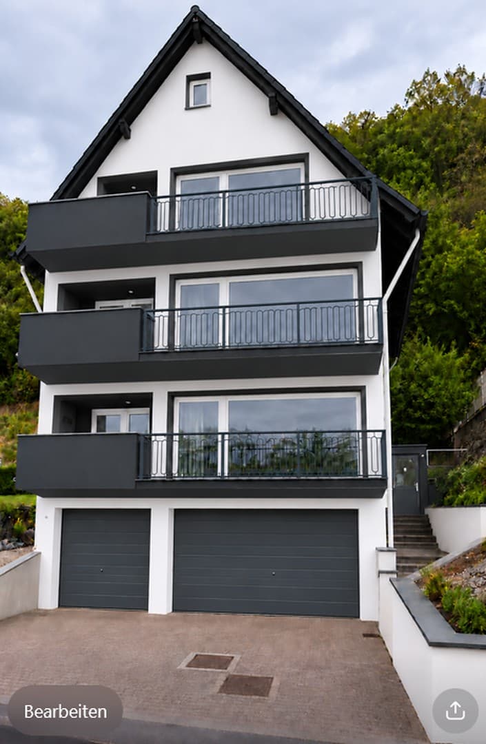 4 Zimmer Wohnung in Vallendar - neue Küche, 2 Bäder, Loggia, Garage