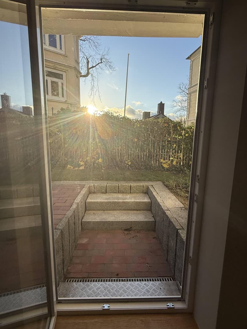 2 Zimmer - Garten - Treppenviertel Blankenese