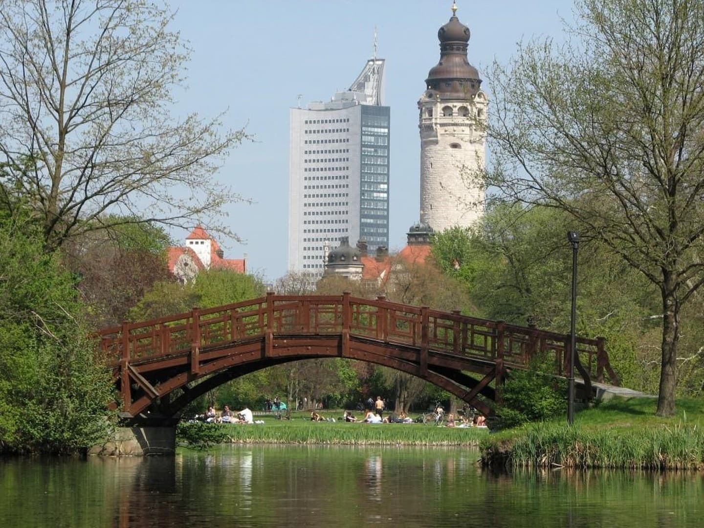 Apartment in Leipzigs Bestlage - direkt am Park & in 9 Minuten zu Fuß am Rathaus