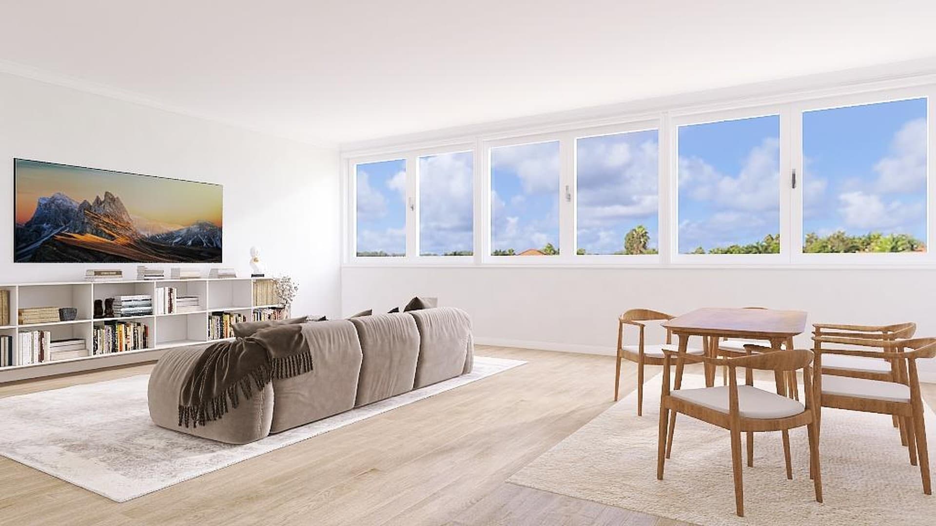 Exklusives Loft ‐ Apartment mit Einbauküche