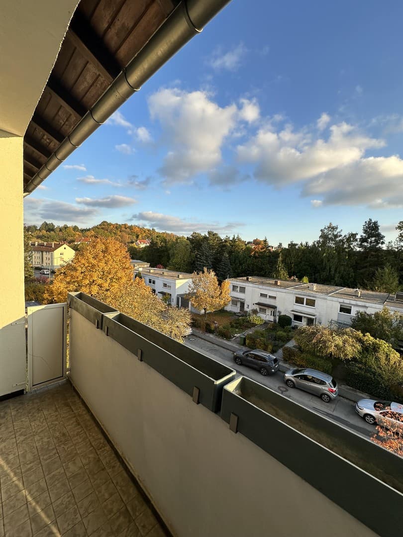 Lichtdurchflutete 3-Zimmer-Wohnung | 3.OG | frisch renoviert | Einbauküche, Balkon