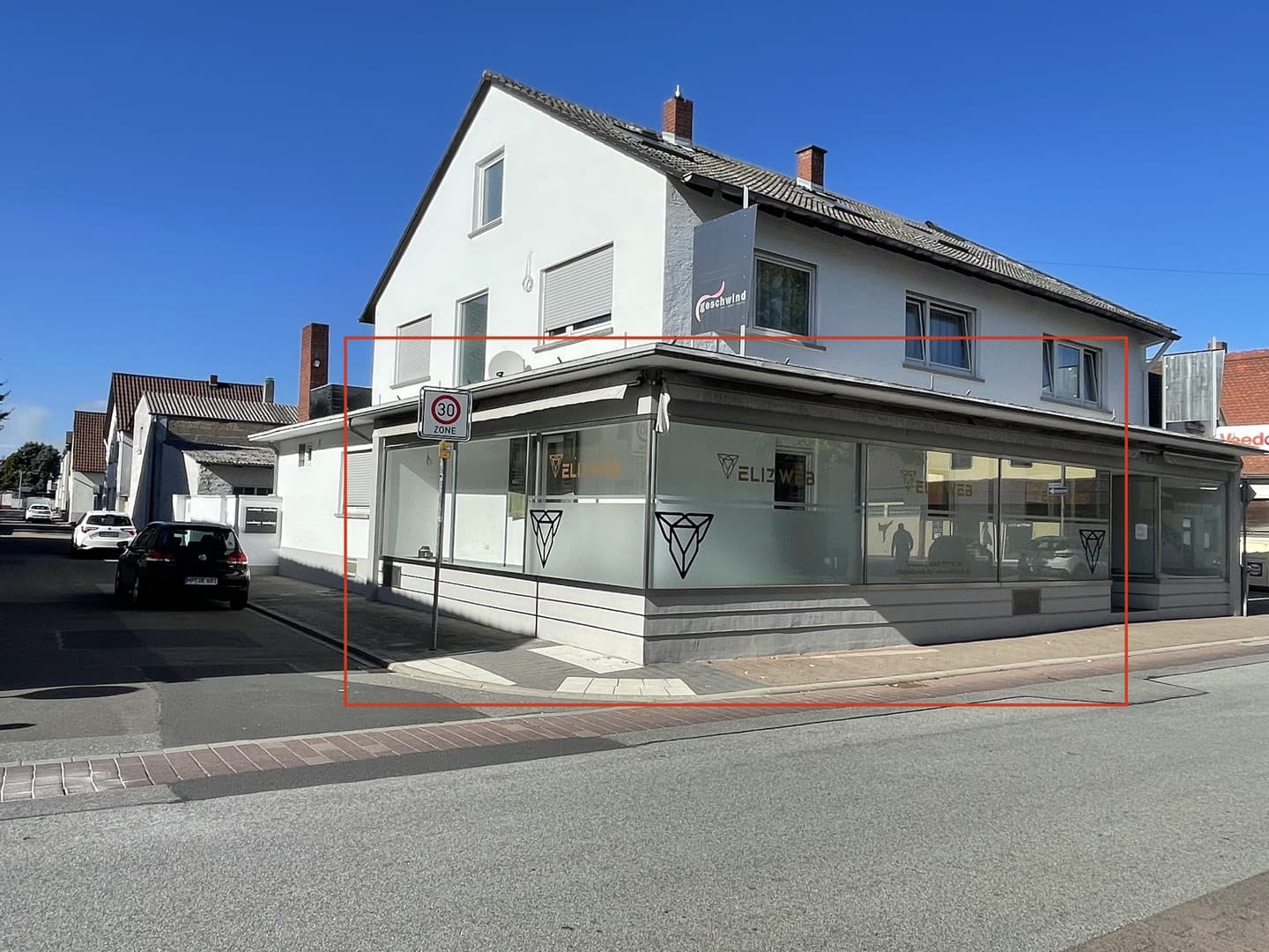 Bürofläche mit großer Sichtbarkeit mitten in Biblis
