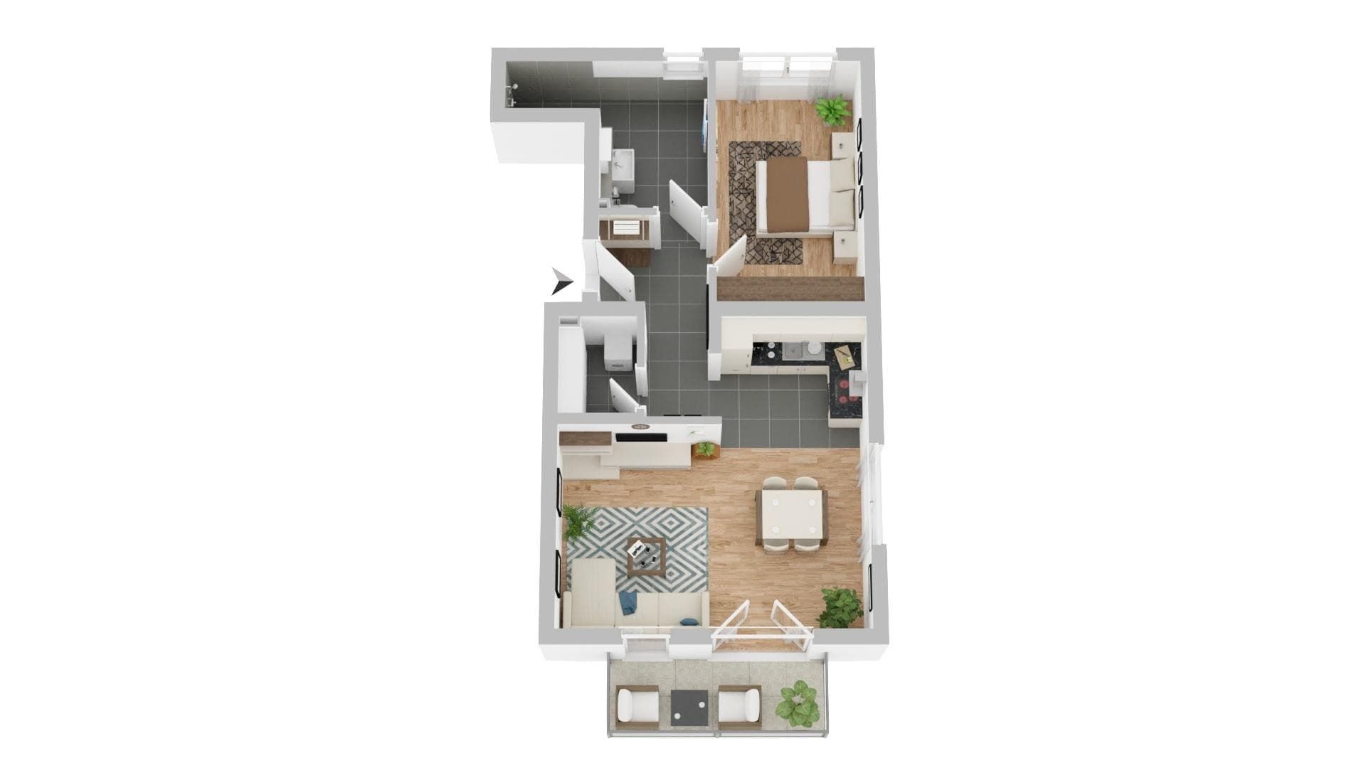 (Fast) Erstbezug mit EBK / Balkon / Tagesl.-Bad / lux. Ausstat. / Keller / Stellplatz