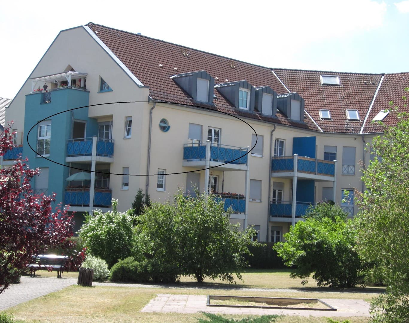 Moderne 2-Zimmer Wohnung mit 2 Balkonen in Werneuchen für 3 Jahre