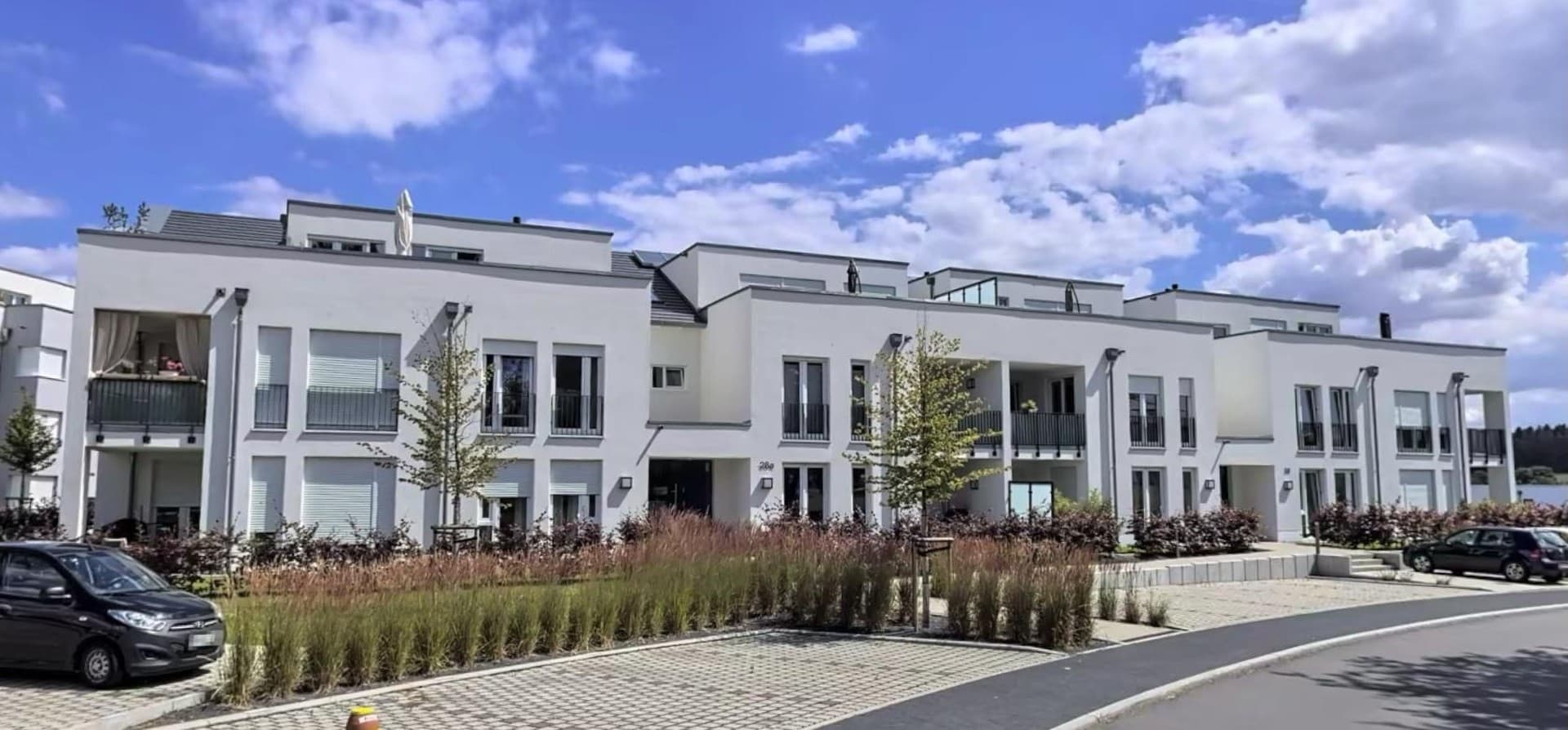 Modern wohnen im Quartier Süd: 97,46 m² EG-Wohnung mit Loggia aus 2018
