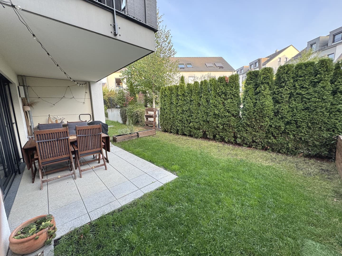 Moderne, barrierefreie 3-Zimmer-Gartenwohnung (BJ 2016) – ruhige Waldrandlage in Leinfelden
