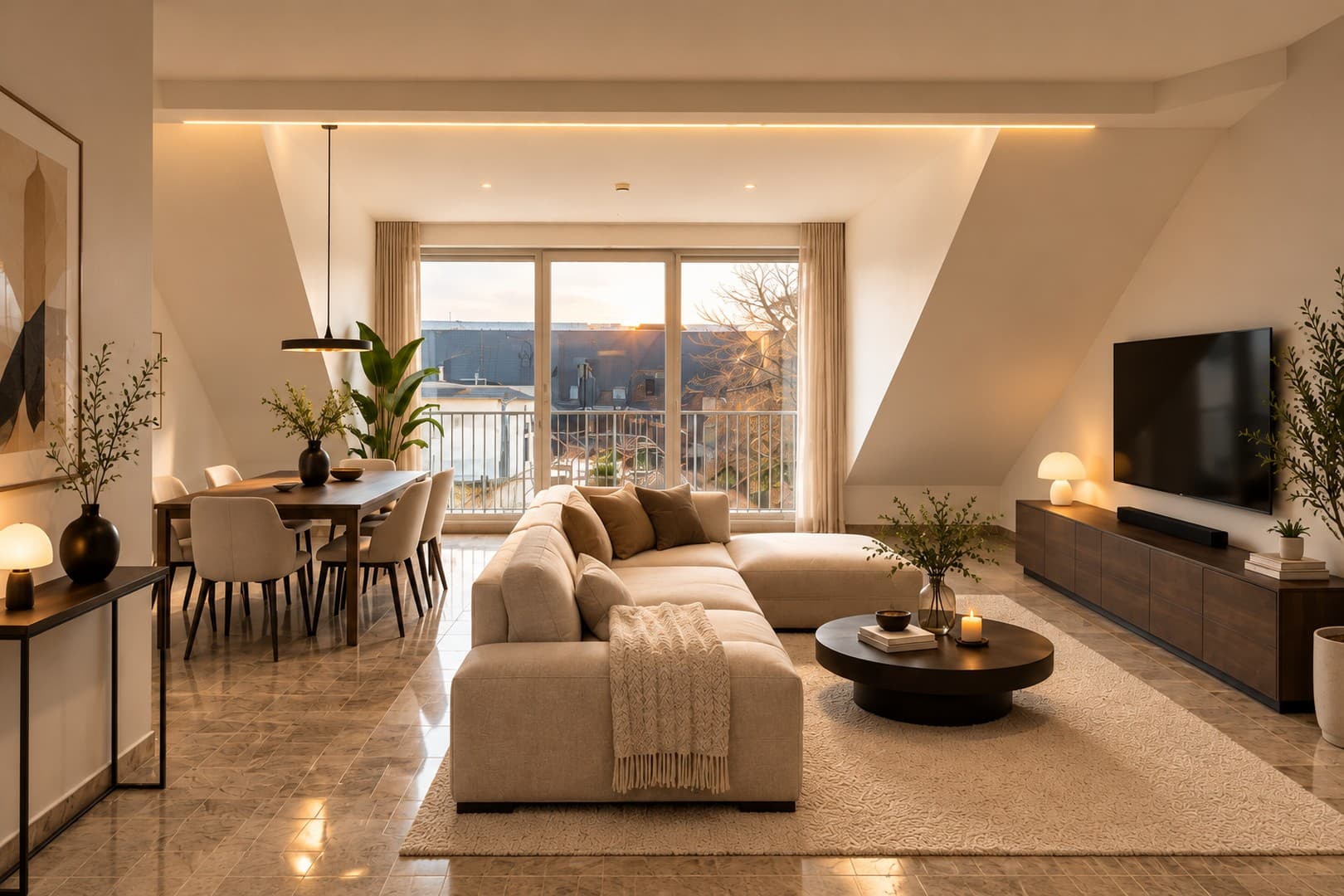 Wohnen über Kölns Dächern | Exklusives Penthouse auf 2 Ebenen mit Domblick & Dachterrasse