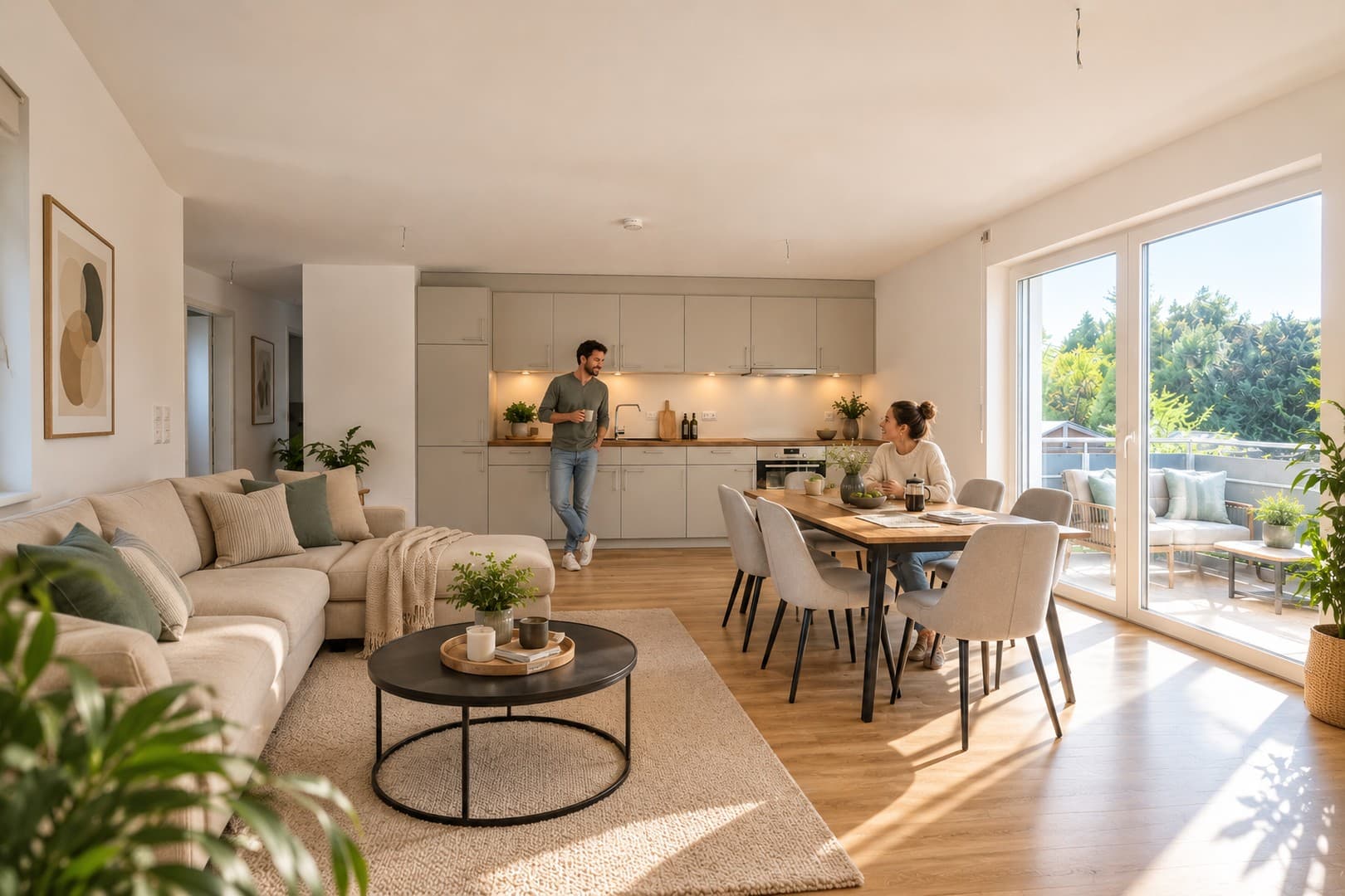 W8 Obergeschoss | 3 Zimmer | 87,36 qm in Krumbach (W8)