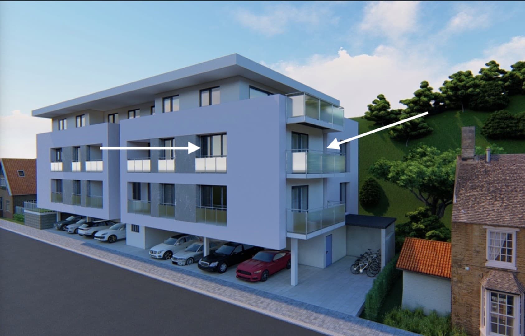 Helle 2 Zimmer-Wohnung mit Stellplatz & Balkon in Oberschopfheim