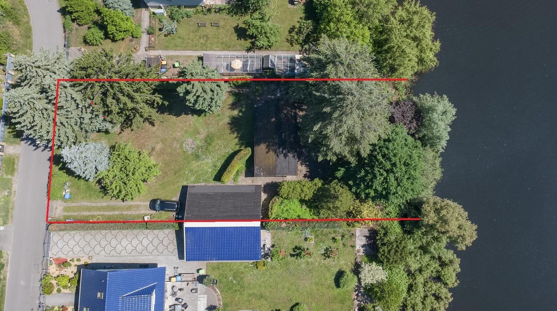 Reserviert - Seegrundstück! 1.079 m² - privates Seeufer - Südlage - Berlin-Nähe - provisionsfrei