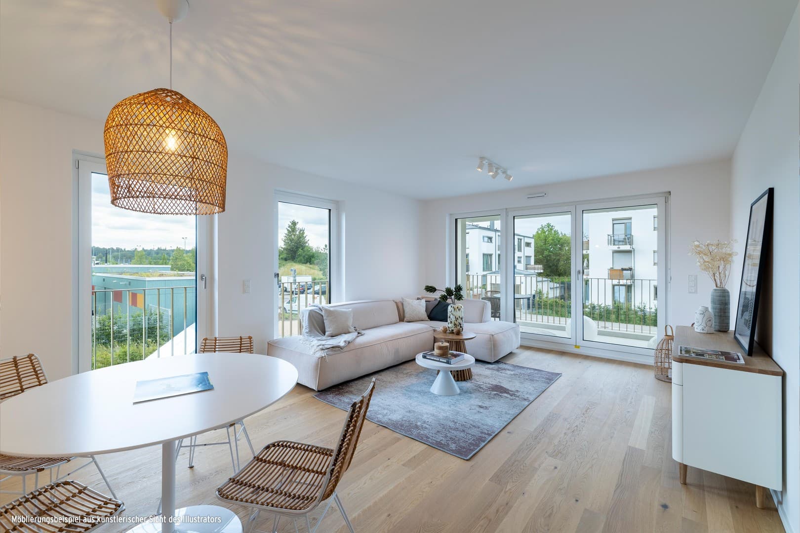 *BEZUGSFERTIG* WUNDERSCHÖNE 3-ZIMMER-WOHNUNG MIT SÜD-WEST-AUSRICHTUNG!