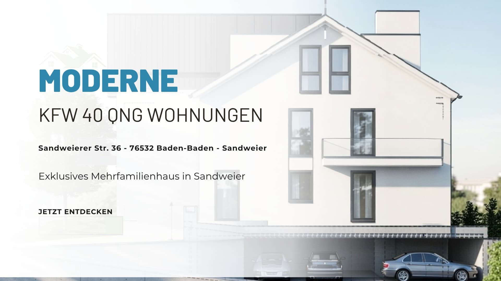 Nachhaltige 4-Zimmer Neubauwohnung in Baden-Baden - Sandweier