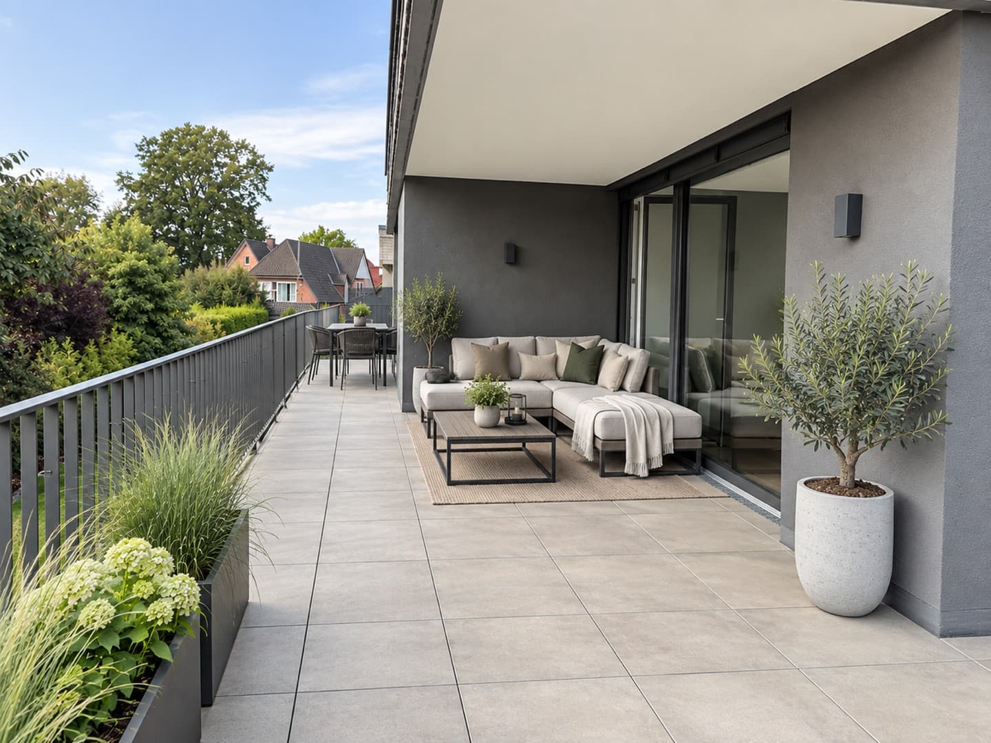 Großzügige helle Neubauwohnung mit Dachterrasse in Verl