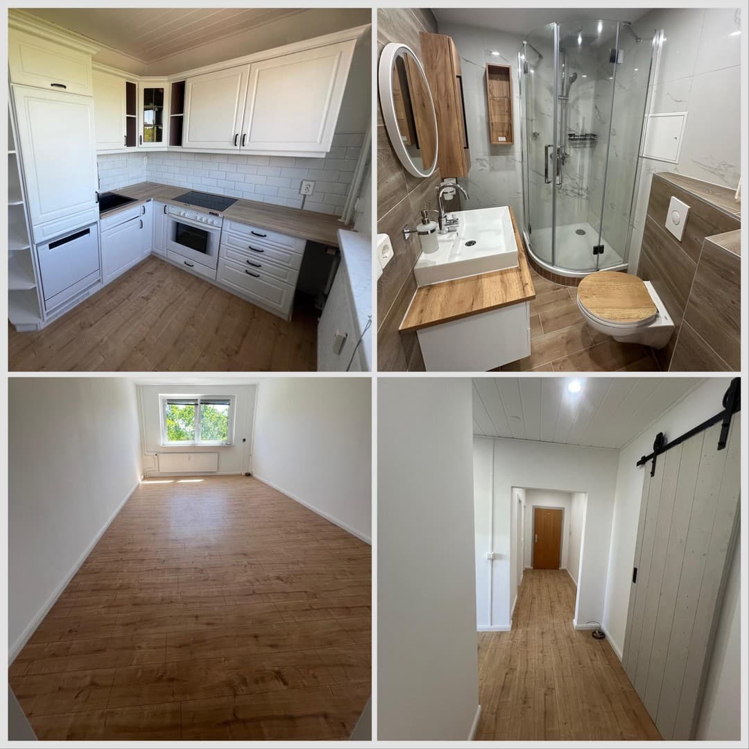 Helle 3-Zimmer-Wohnung mit Einbauküche und neuem Bad — frisch saniert, bezugsfertig ab 01.02.2027