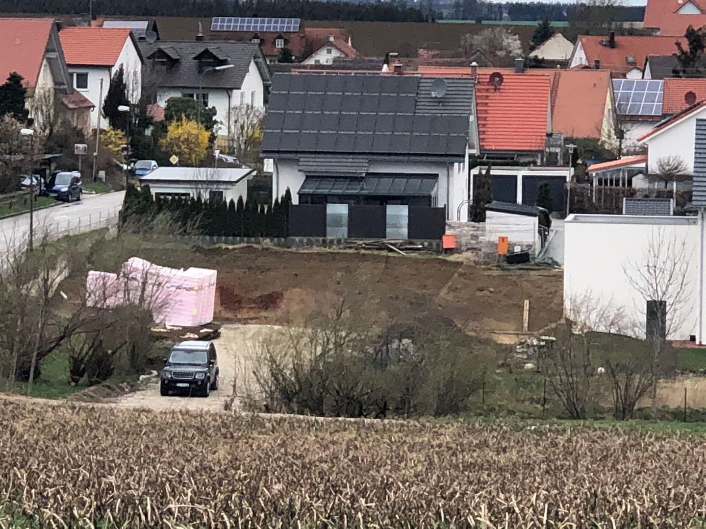 Sonniges unverbaubares Baugrundstück in Oberappersdorf m. Südausrichtung u. Baugenehmigung für 1 EFH