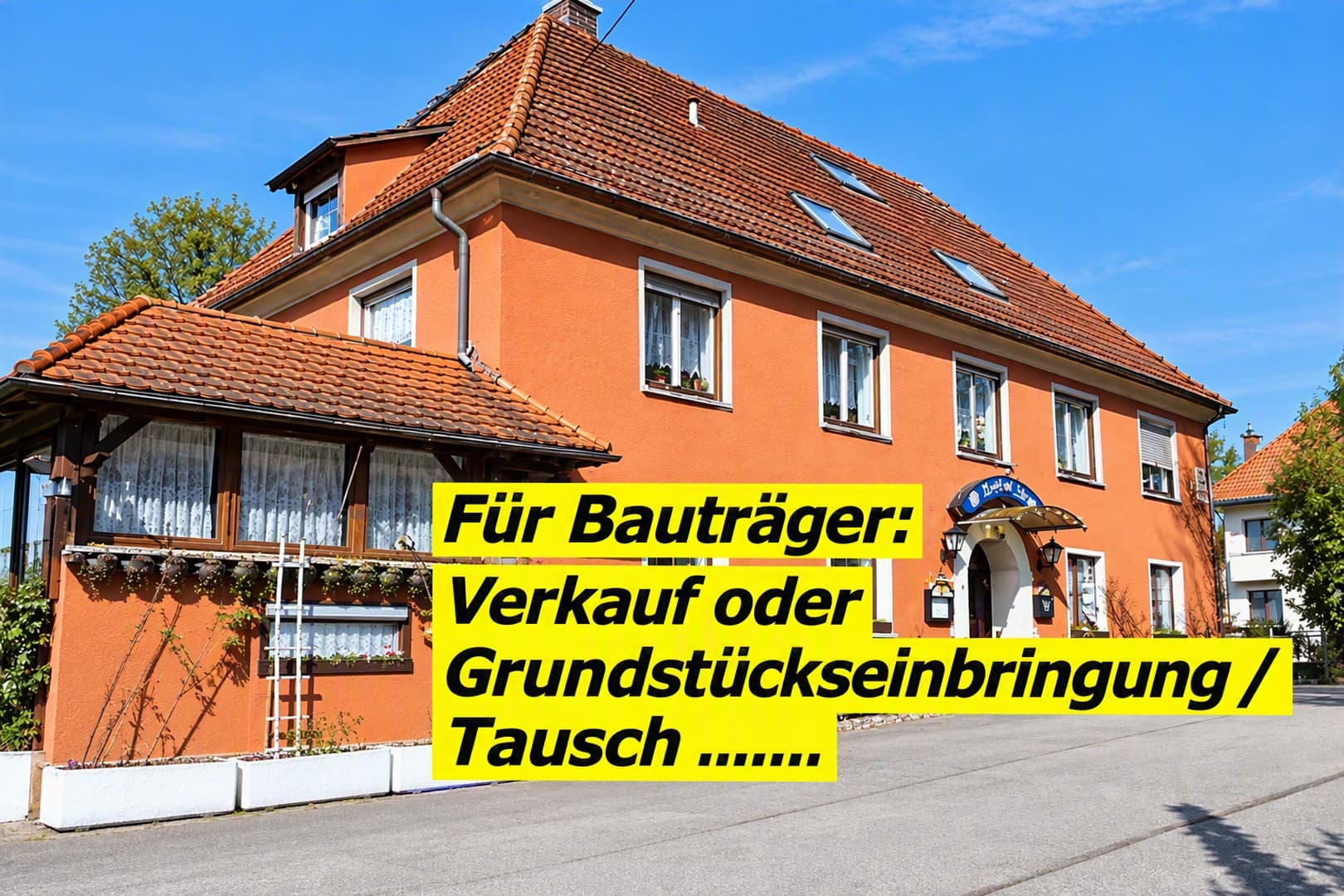 Flüchtlingsunterkunft / Monteurzimmer / Gaststätte/Biergar.+ 800qm Parkplatz, in TOP Geschäftslage