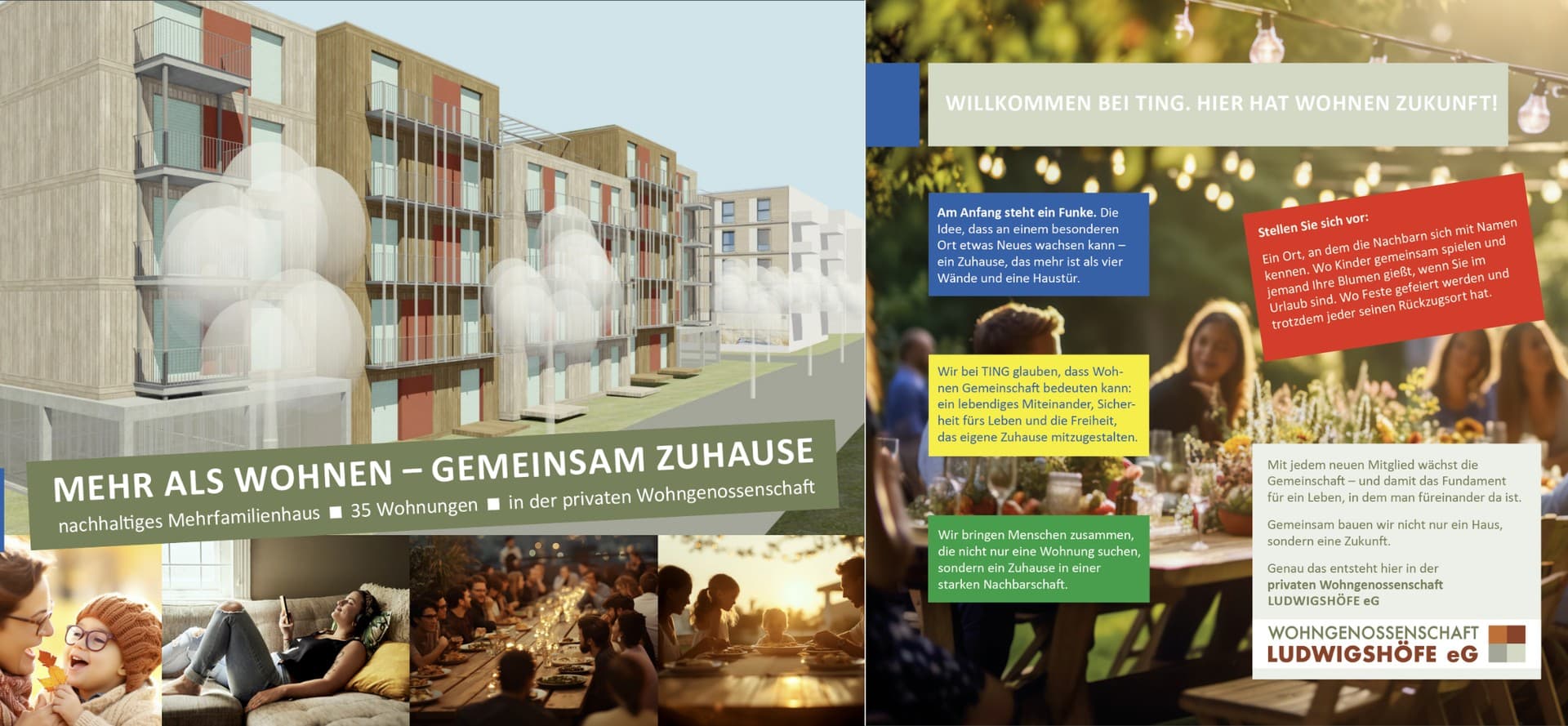 3-Zimmer-Wohnung (WBS/GEK) im Wohnquartier: Mehr als Wohnen - Gemeinsam Zuhause Ludwigshöfe (LH)