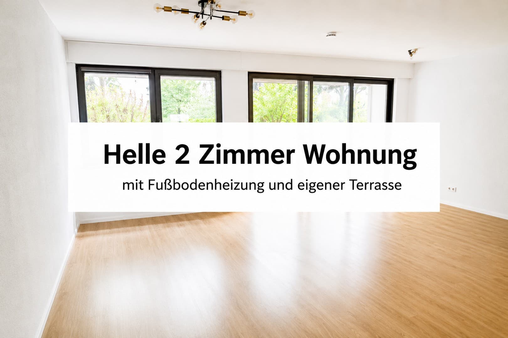 Ihr neues Zuhause - 63qm mit Fußbodenheizung und eigener Terrasse