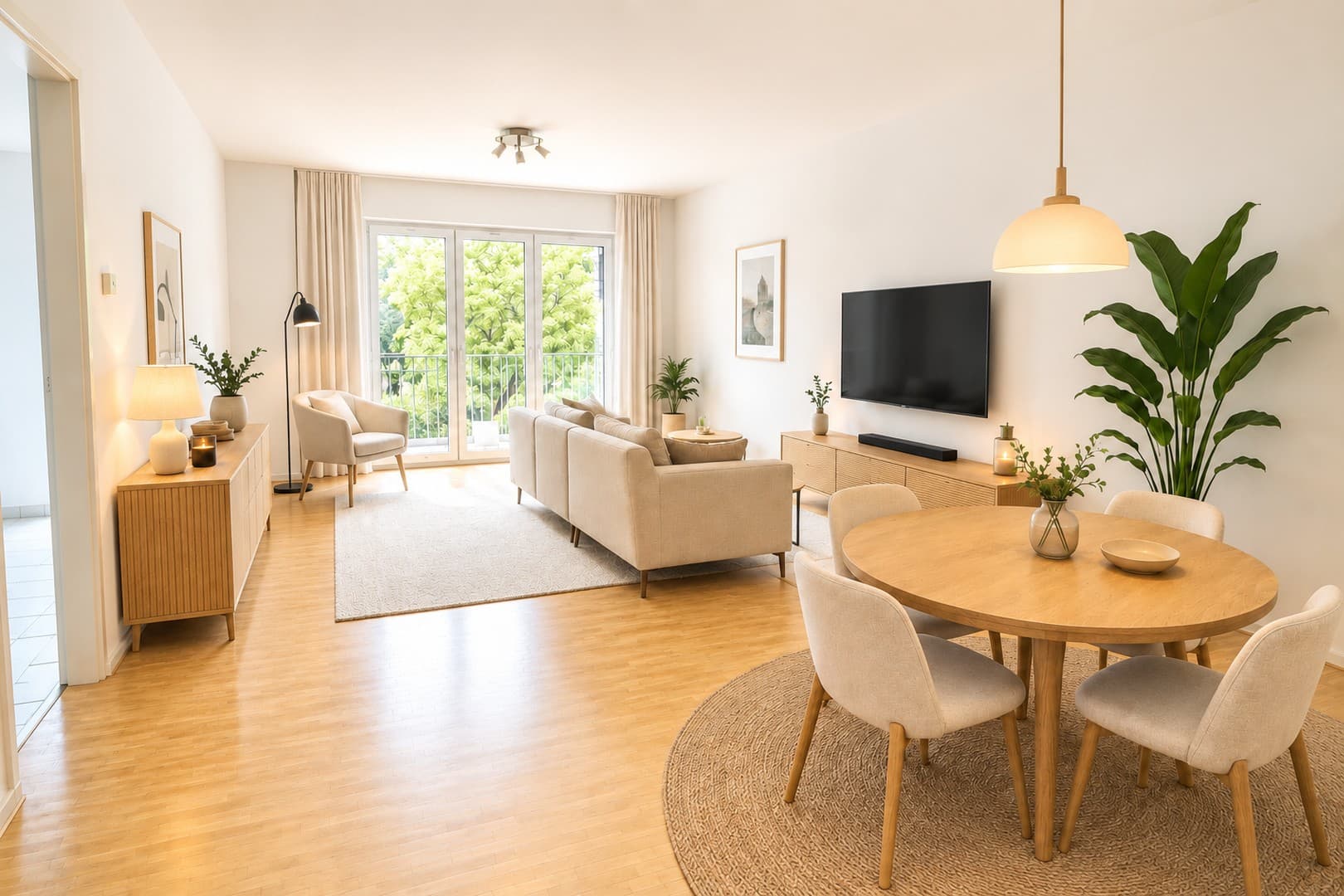 Moderne 2 Zimmerwohnung, TG im Europaviertel