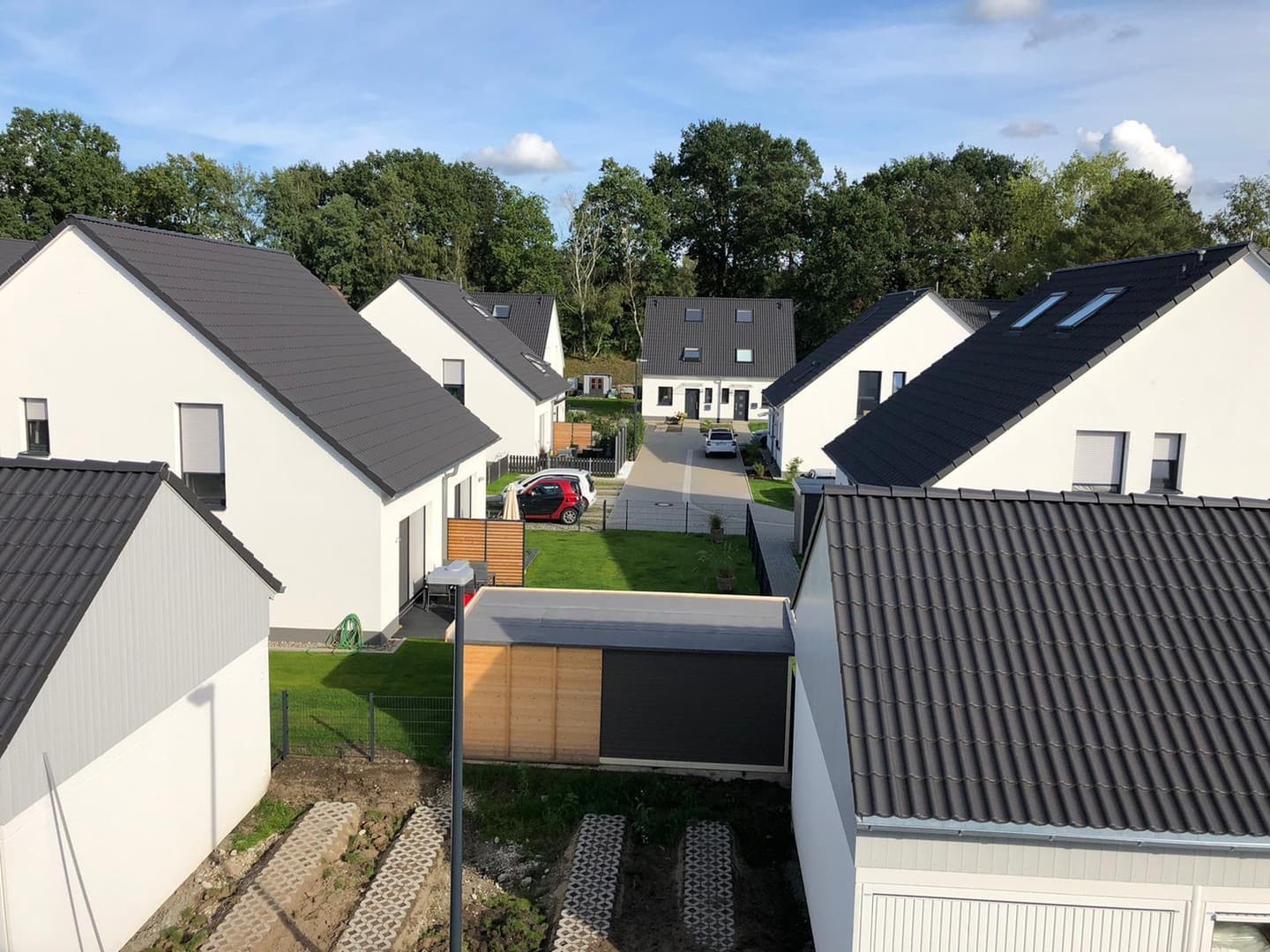 Exklusive Reihenendhaus mit Garten, Terrasse, Einbauküche und Garage in Glinde