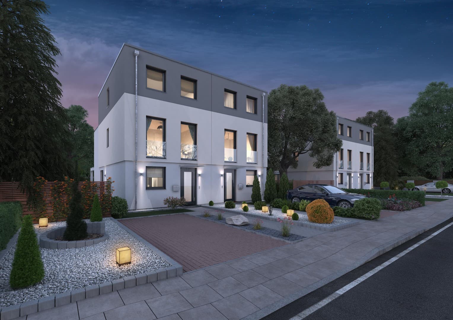 Modernes KfW-40-QNG-Massivhaus mit Garten – Top-Lage in Hattersheim, PV & Wärmepumpe inklusive
