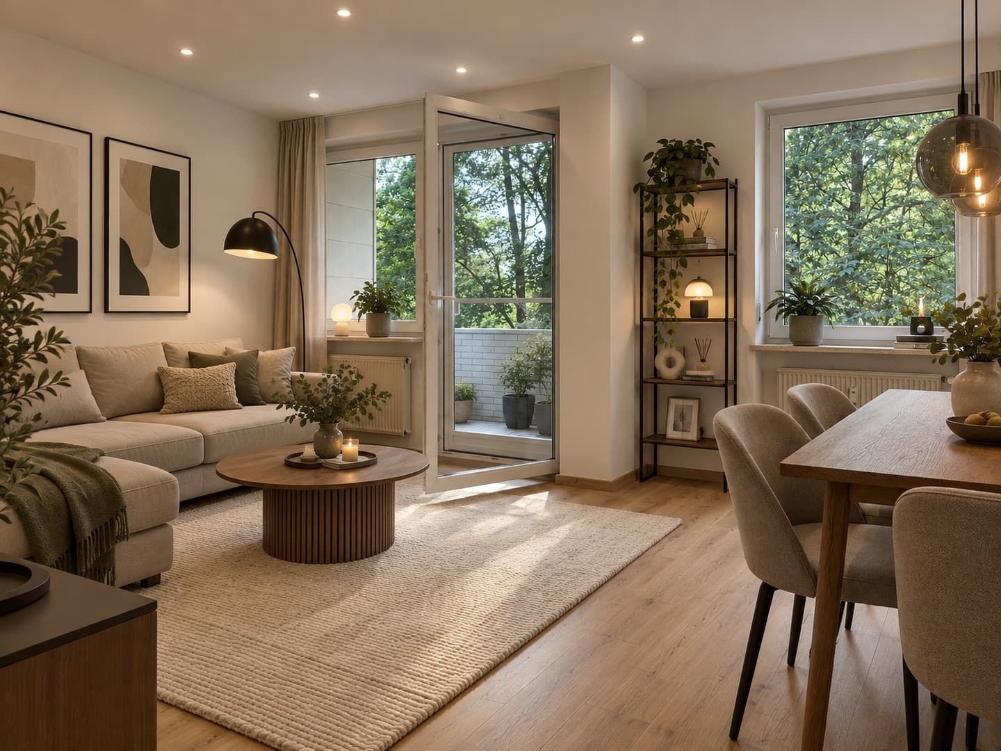 Frisch modernisierte 3-Zimmer-Wohnung mit Loggia – sofort bezugsfrei und Provisionsfrei