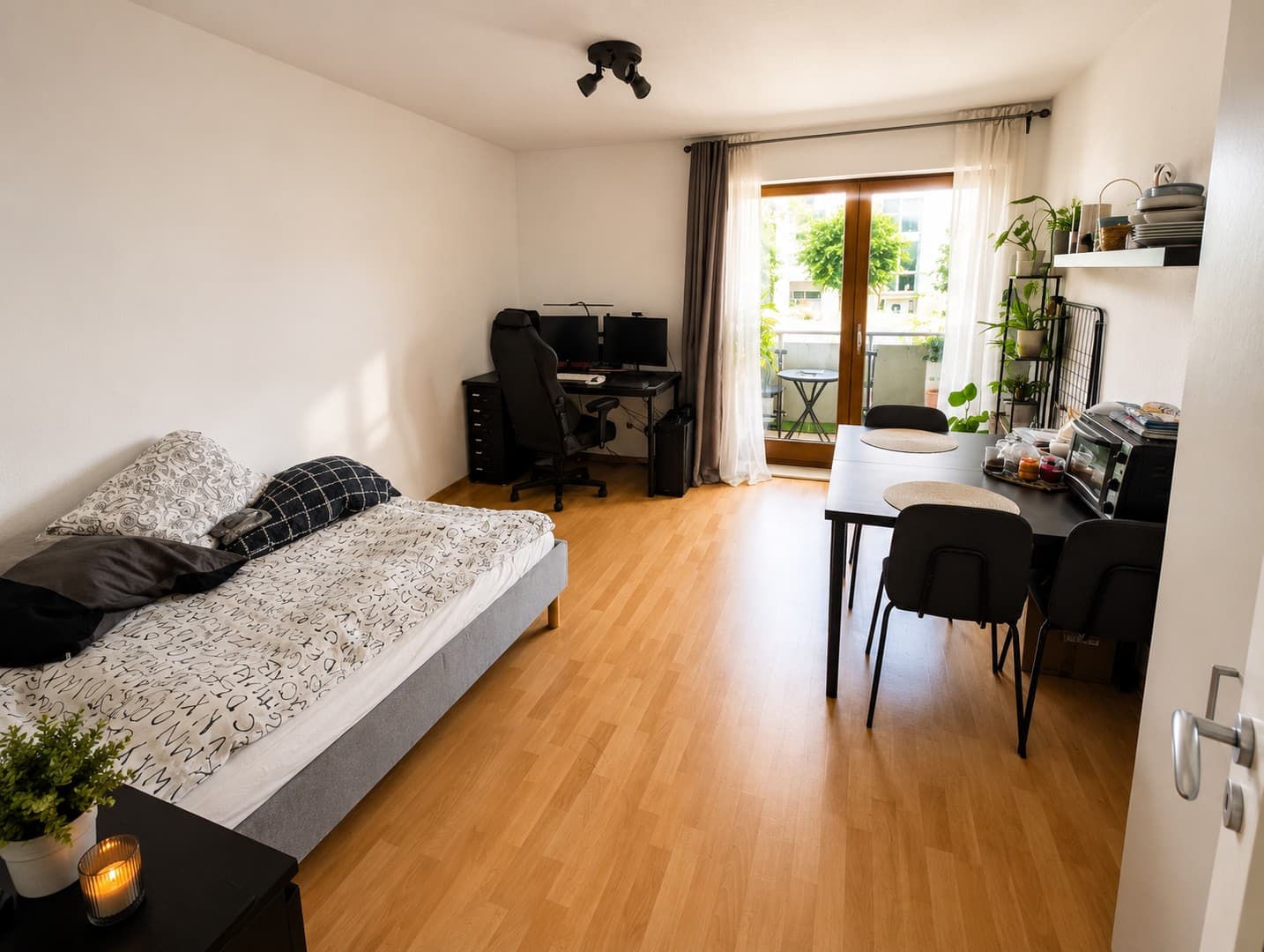 1-Zimmer Wohnung mit Balkon und Tiefgarage