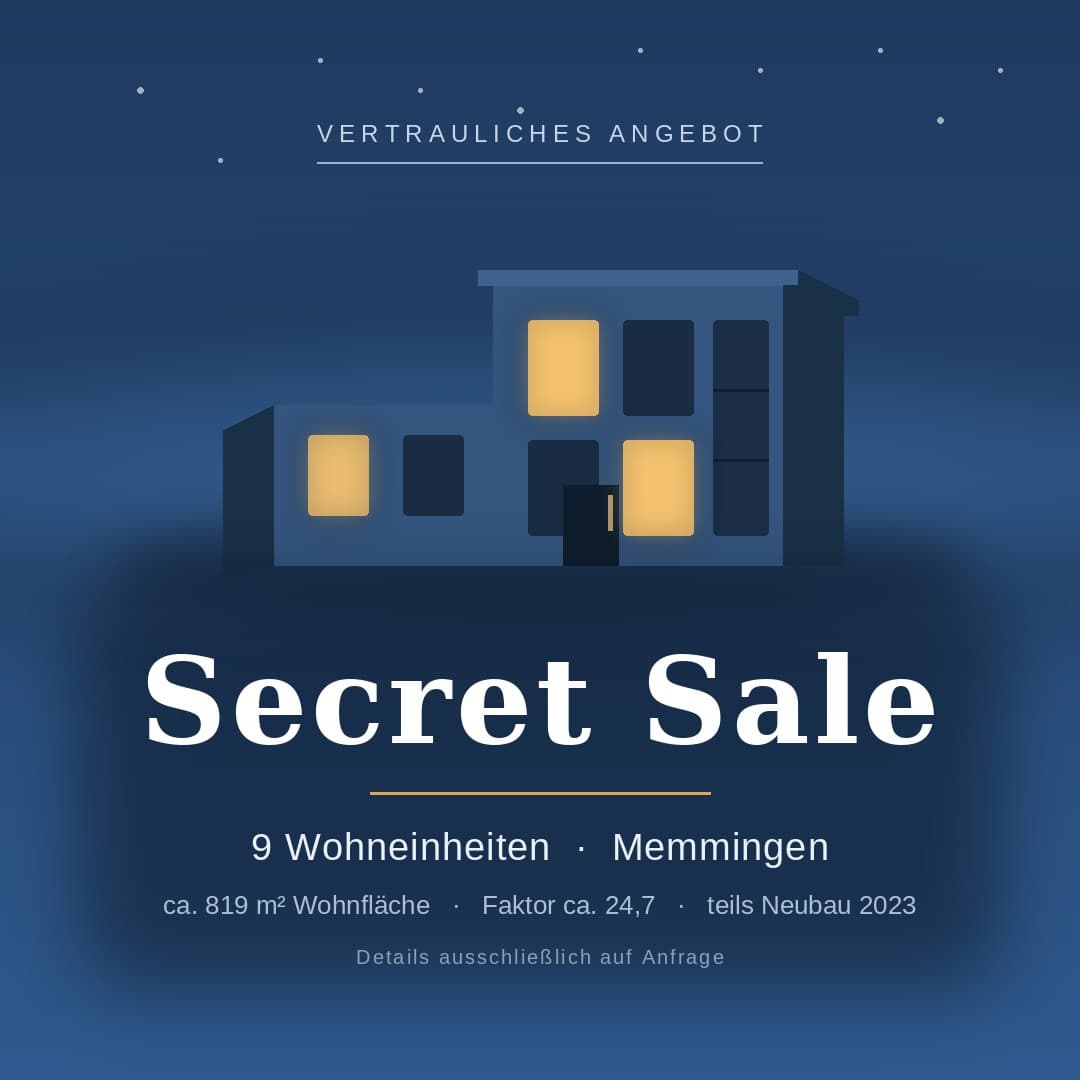Wohnanlage mit 9 Wohneinheiten - teils Neubau (2023)
