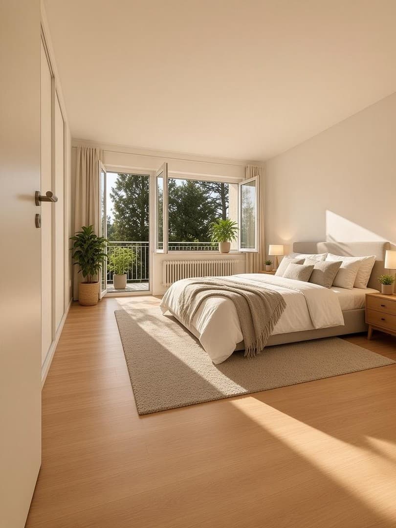 *** 3 Zimmer Wohnung mit ruhiger Terrasse in Bogenhausen Denning 2.OG ***