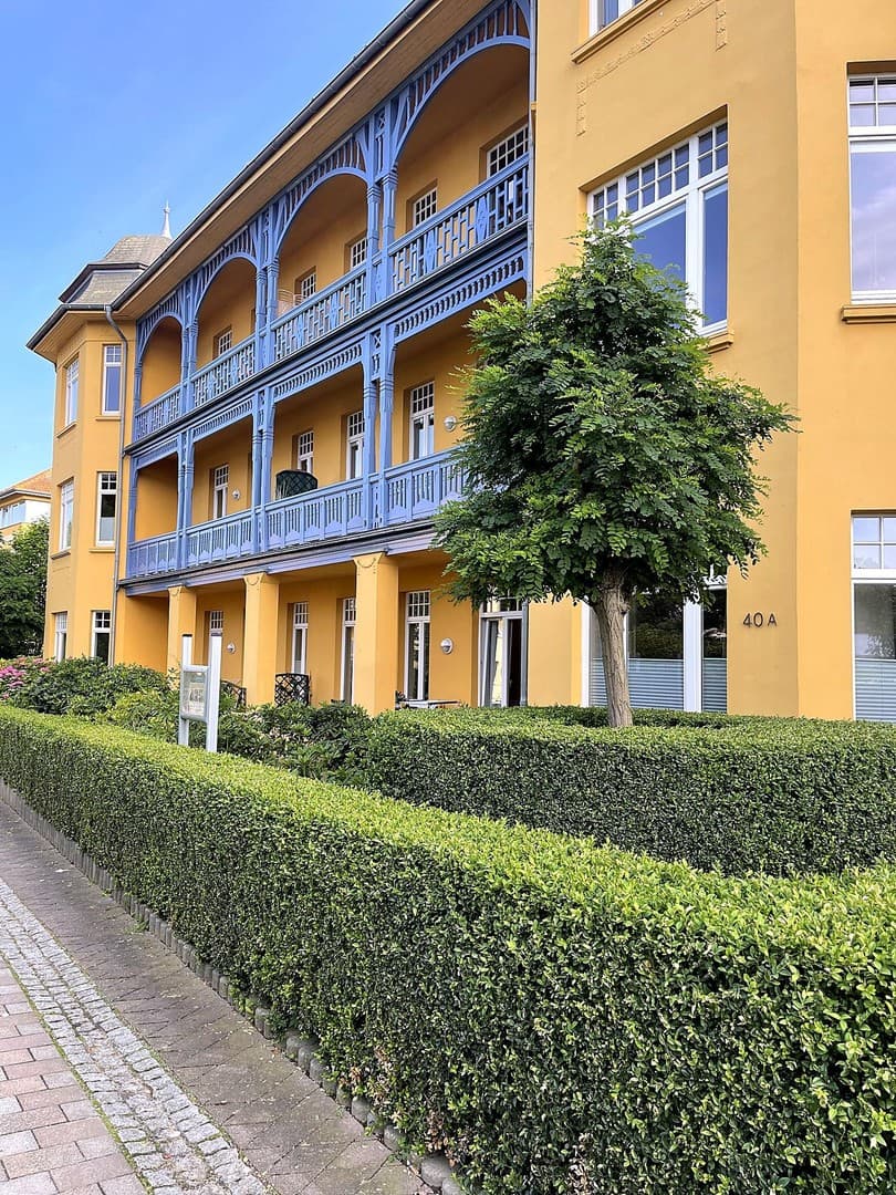 Ferienwohnung 1. Reihe mit 21,8 m² Terrasse – belegte Einnahmen, provisionsfrei