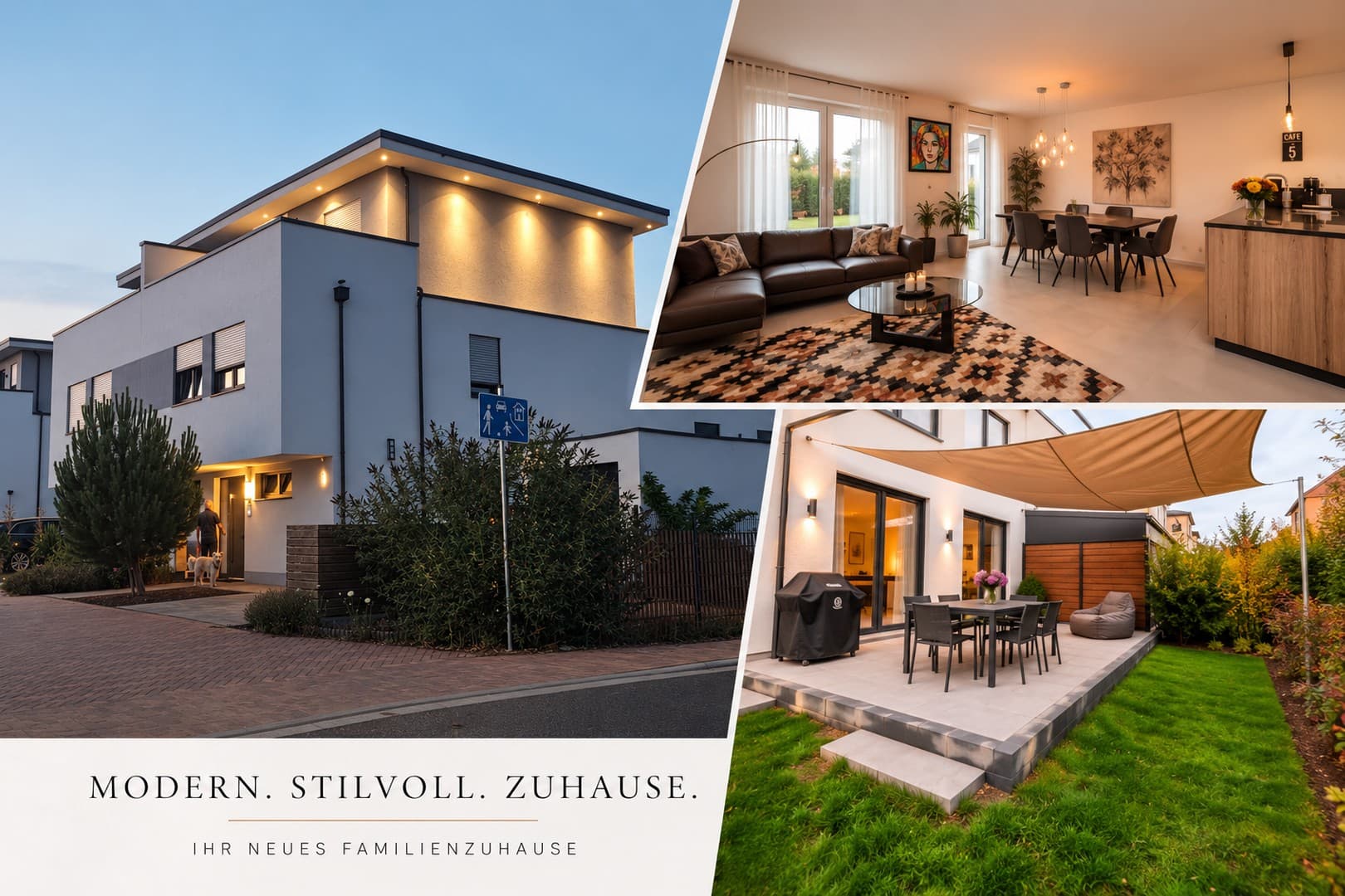 Modernes Wohnen mit Architektur, Komfort und Nachhaltigkeit