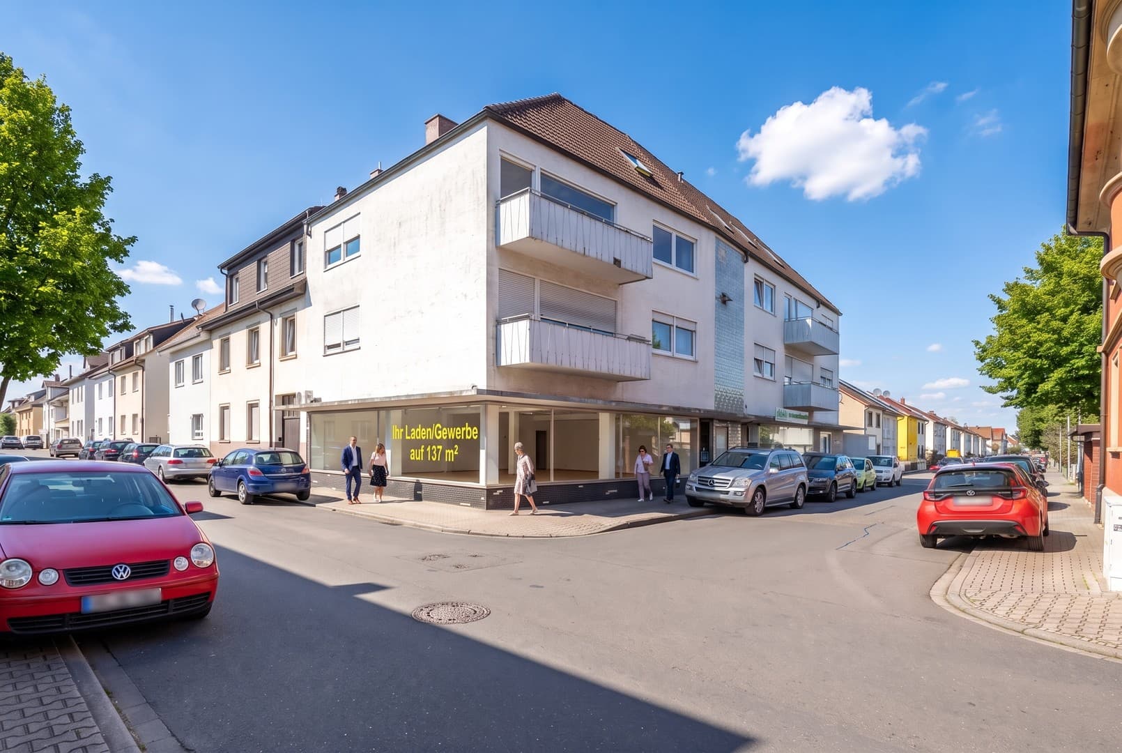 Büro/Praxis/Einzelhandel mit durchdachtem Grundriss Innenstadtlage