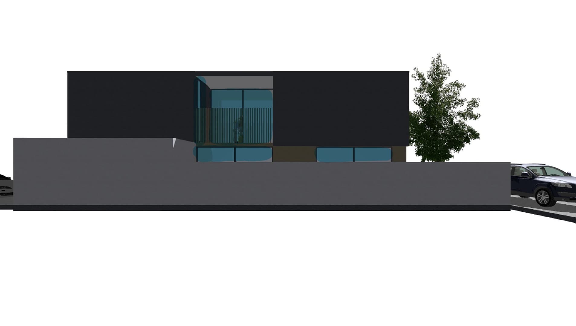 Grundstück für freistehendes Architektenhaus mit genehmigter Bauvoranfrage