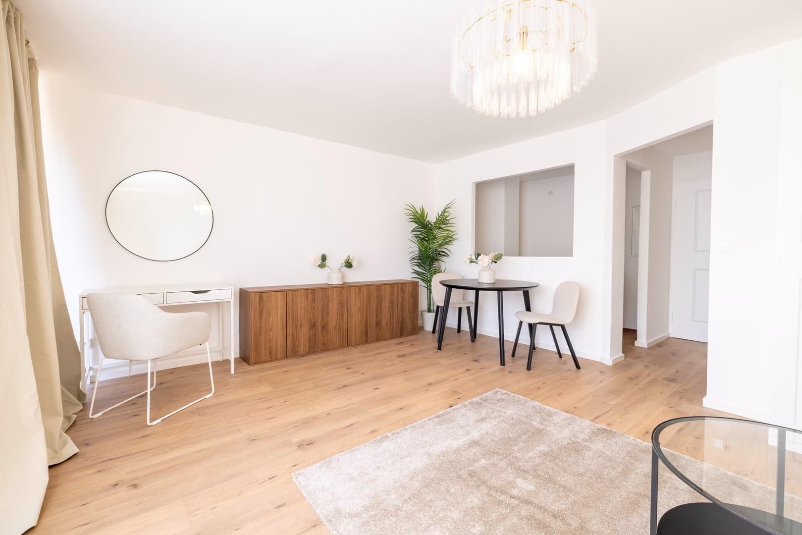 Möblierte 1-Zimmer-Wohnung mit großzügigem Balkon in München-Ramersdorf