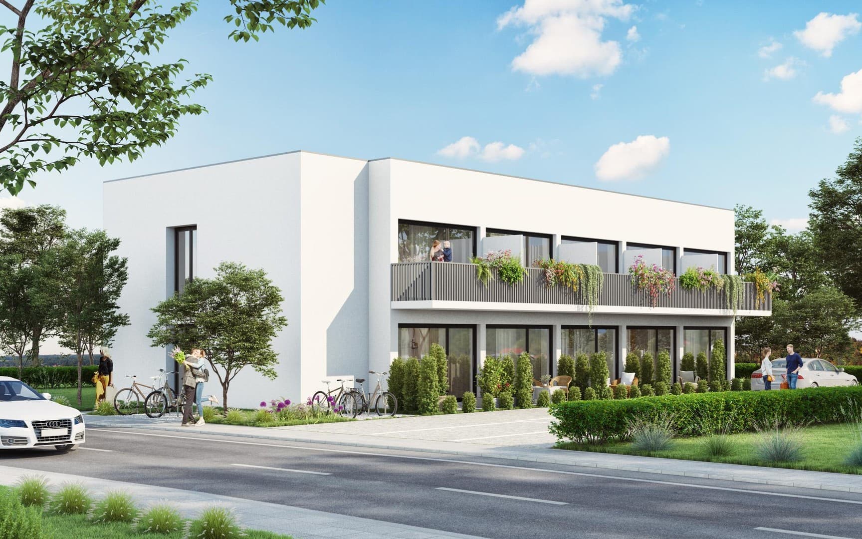 Neubau Wohnung/ Apartment in Deggendorf Vollmöbliert