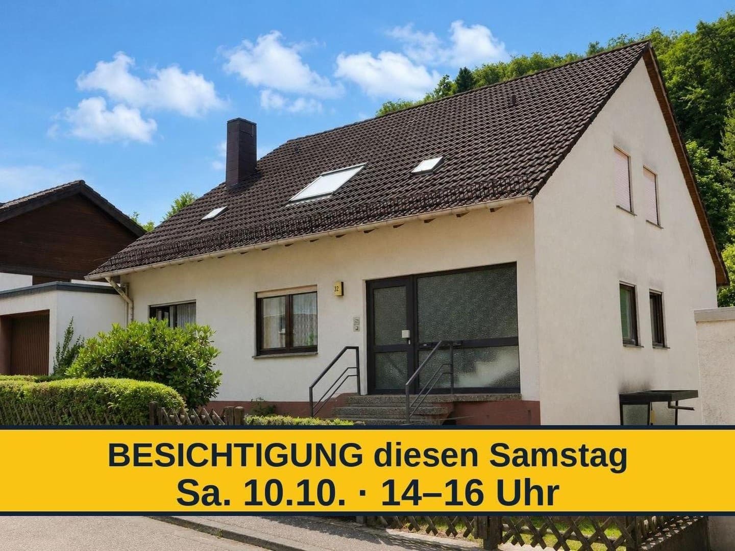 182 m² Zweifamilienhaus bezugsfrei – Gutachtenwert 201.000 €, ersteigerbar ab ca. 141.000 € (28.10.)