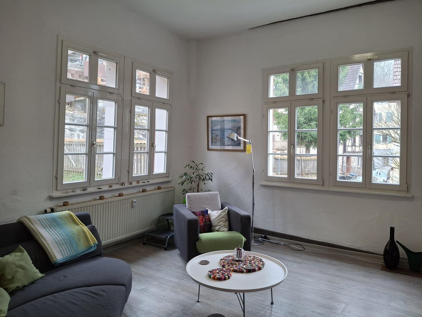 gepflegte 4,5-Zimmer Wohnung mit Gartenanteil am Rand der Altstadt