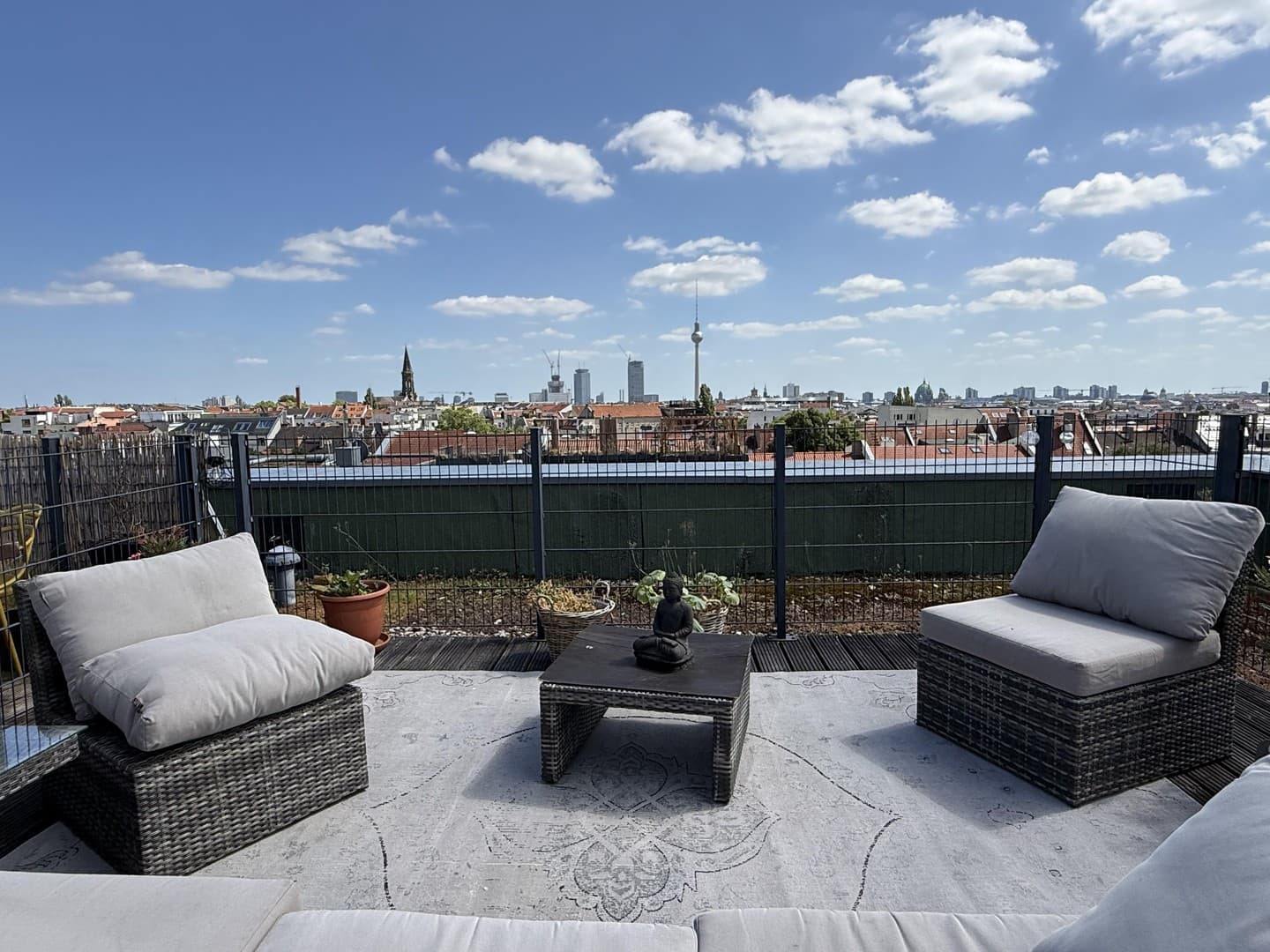 Hochwertig möblierte Maisonette mit privater Dachterrasse & Berlin-Panorama | Mitte