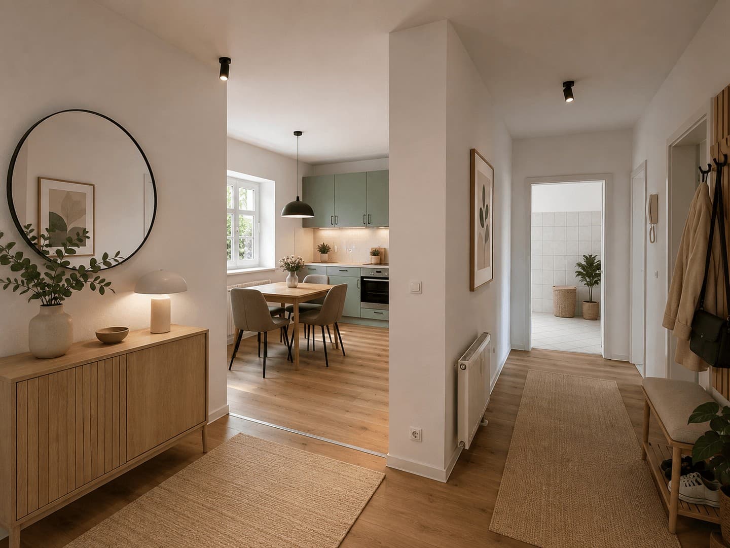 ***Helle 3-Raum-Dachgeschosswohnung mit offener Küche in Hohenstein-Ernstthal***